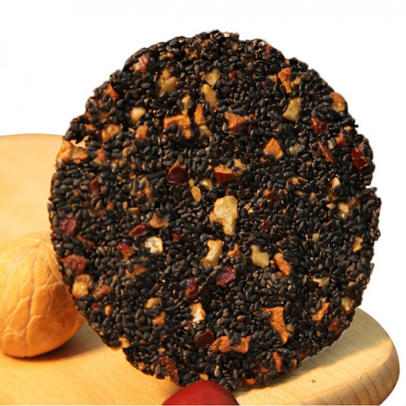 虎钢馋黑芝麻枣核饼零食营养健康小食品 【枣核黑】1盒---尝鲜装