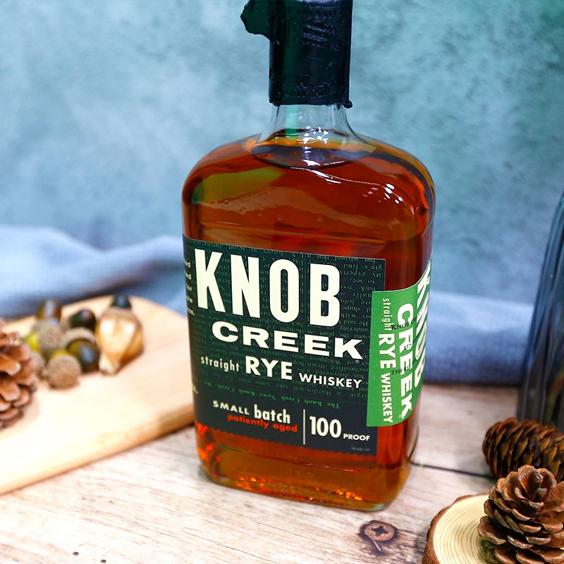 诺布溪（Knob Creek）诺布溪肯塔基威士忌 美国原装进口洋酒 诺布溪黑麦波本威士忌