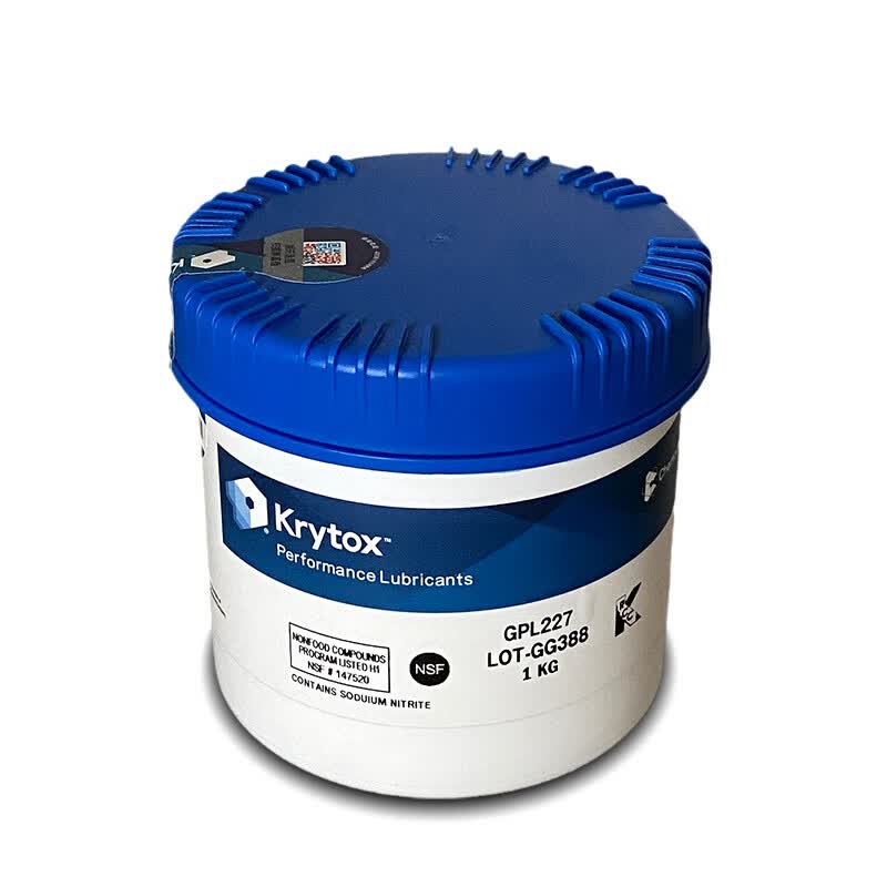 oloeygpl227长效高温润滑脂科慕gpl226白色全氟聚醚油1kg gpl226 1kg