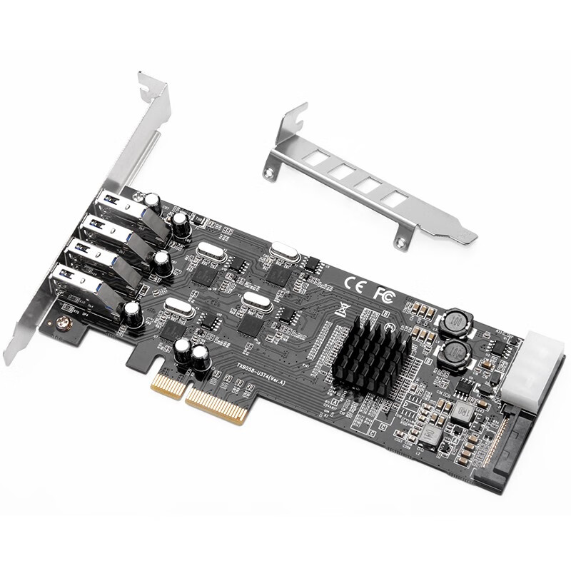 魔羯（MOGE）PCIEx4转4口USB3.0四口独立通道扩展卡 工业相机20Gbps高速传输MC2025高性价比高么？
