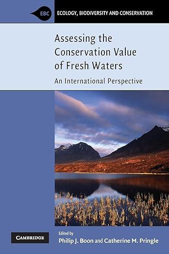 预订 assessing the conservation value of freshwaters