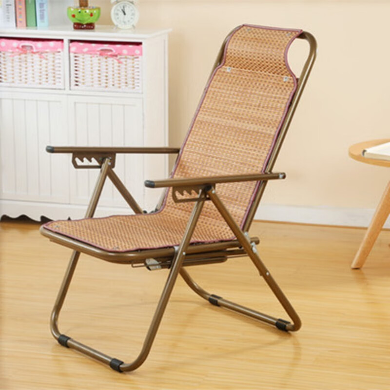 良盼竹躺椅折叠椅舒服午休睡椅老人逍遥椅家用阳台懒人靠椅夏凉椅 老