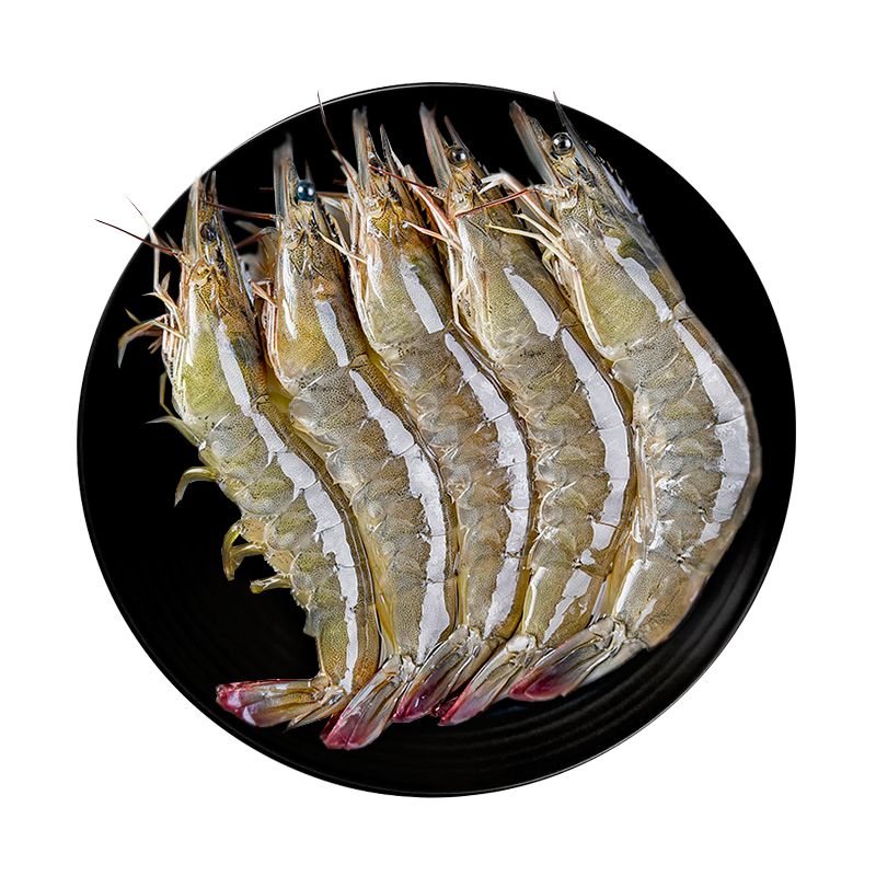 7-1.8kg 约80只左右 活冻大虾海鲜水产
