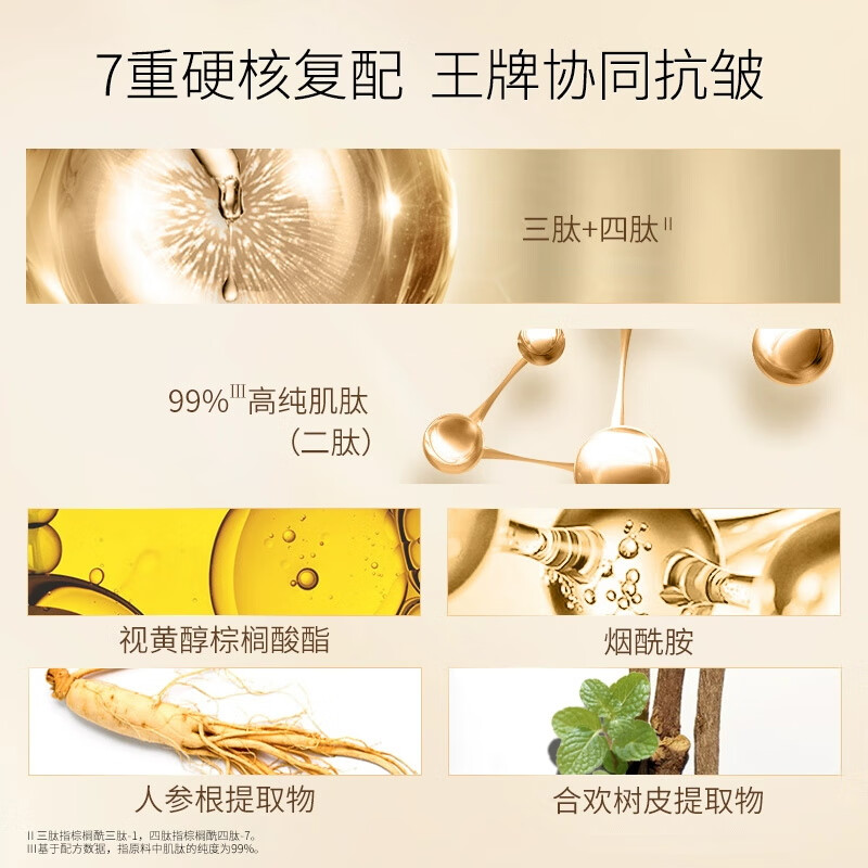 佰草集面霜 典萃多肽凝时霜50g 保湿抗皱修护紧致肌肤 多肽凝时霜50g