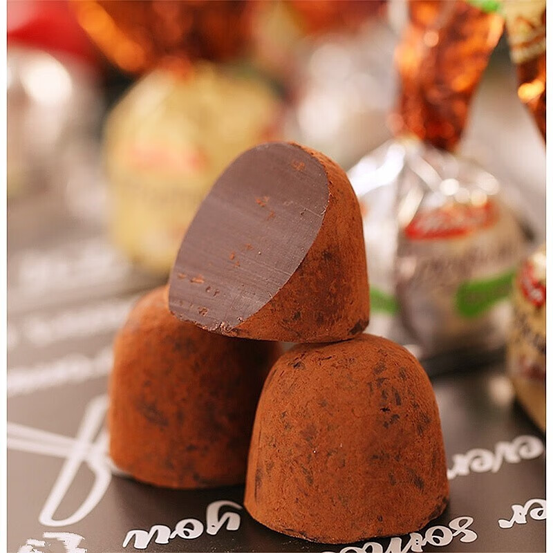 赞誉【俄罗斯国家馆】进口俄罗斯黑松露巧克力年货七夕零食情人节女友