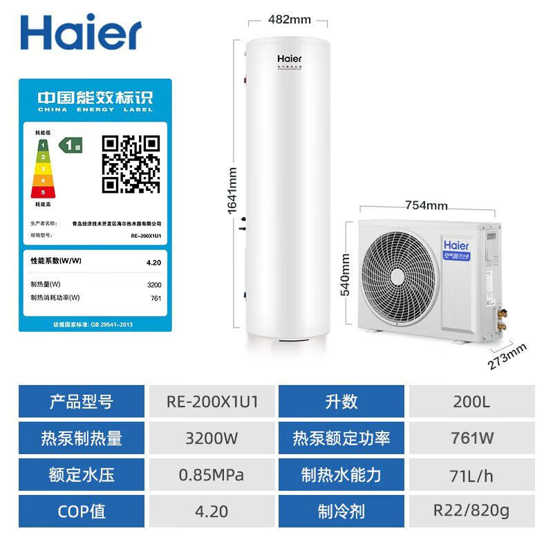 海尔200升RE-200X1U1空气能热水器怎么样？全面解析在此！-图片5