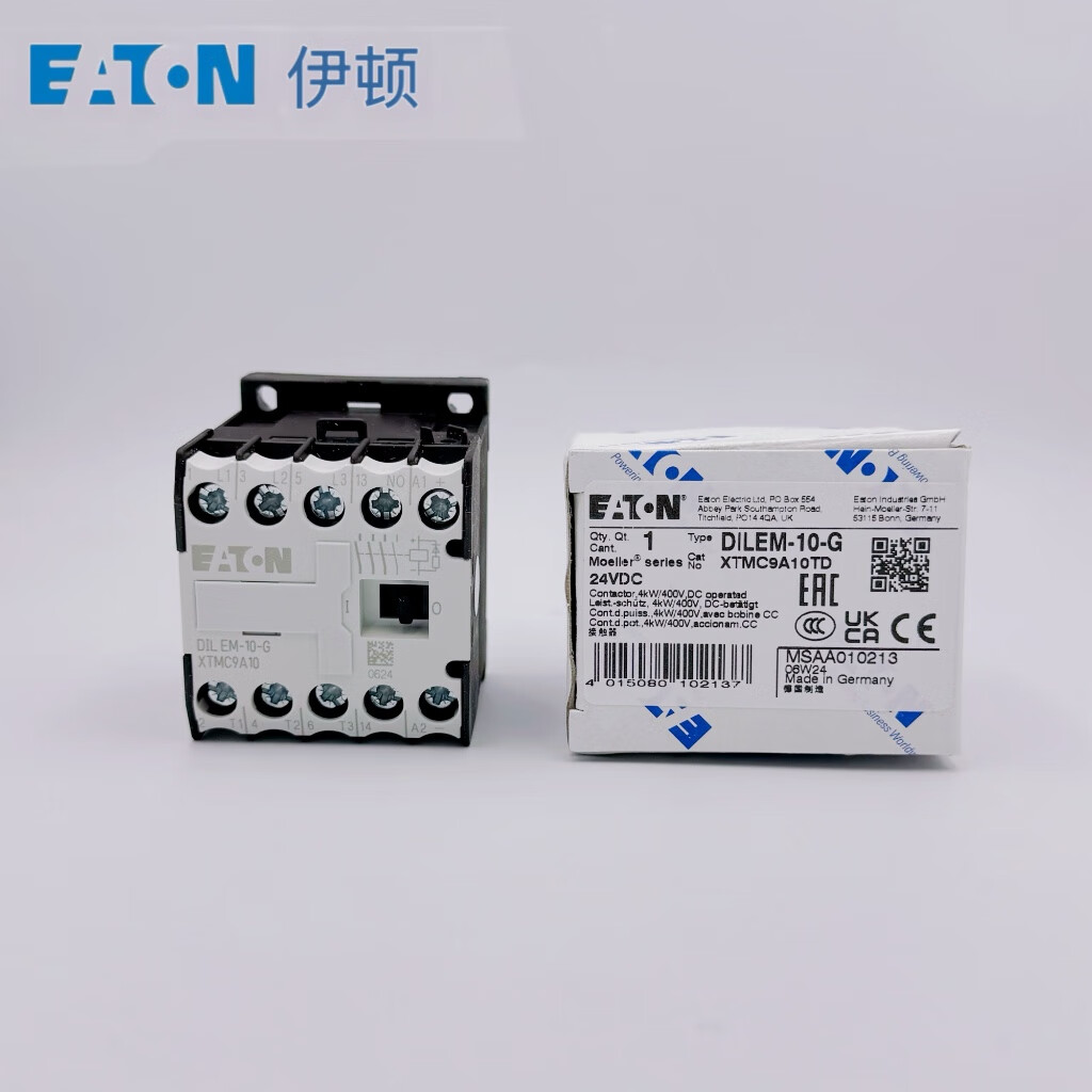 ���٣�Eaton������EATON��������DILEM-10-G(24VDC)С��ֱ���Ӵ���XTMC9A10�̵� DILEM-10-G(24VDC)С��ֱ���Ӵ�