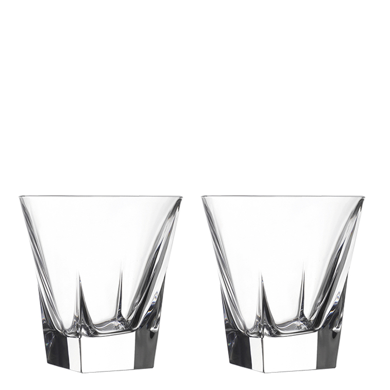 RCR 意大利進(jìn)口一兩小白酒杯高檔套裝家用分酒器水晶玻璃刻花一口杯 【熔合系列】60ml烈酒杯 2只