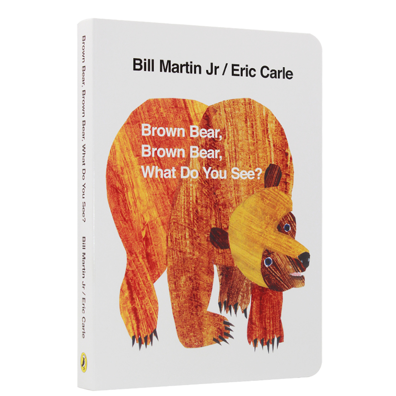 bear what do you see 棕熊北极熊 eric carle卡尔爷爷英文原版绘本