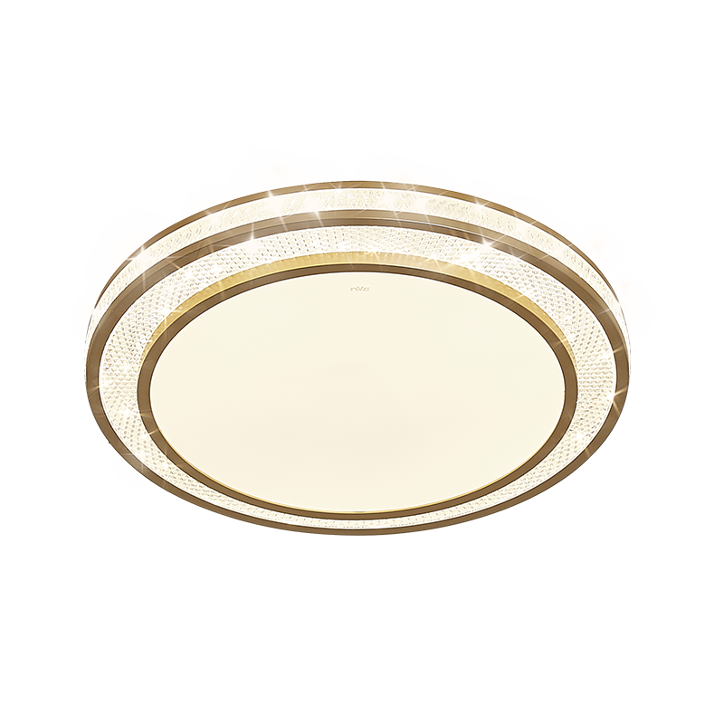 雷士照明(NVC)LED吸顶灯 轻奢浪漫书房餐厅卧室灯具 温馨时尚分段调光功能灯饰 WHXD24F/F-03