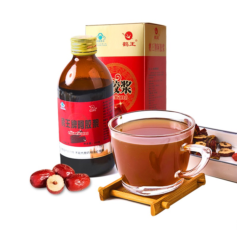 鹤王阿胶浆300g-价格走势,当归红枣枸杞女士即食免疫调节阿胶浆