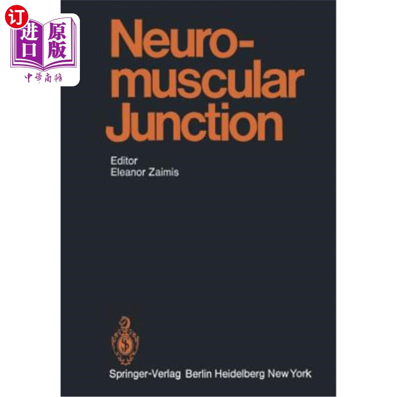 海外直订医药图书neuromuscular junction 神经肌肉接头