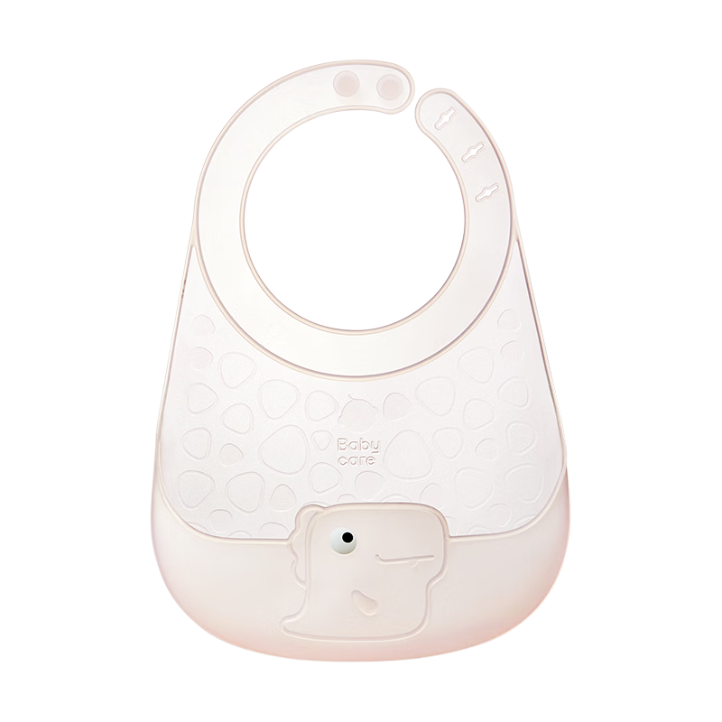 创宙 babycare宝宝吃饭围兜辅食饭兜防水硅胶婴儿儿童围嘴口水兜巾【超轻3D】