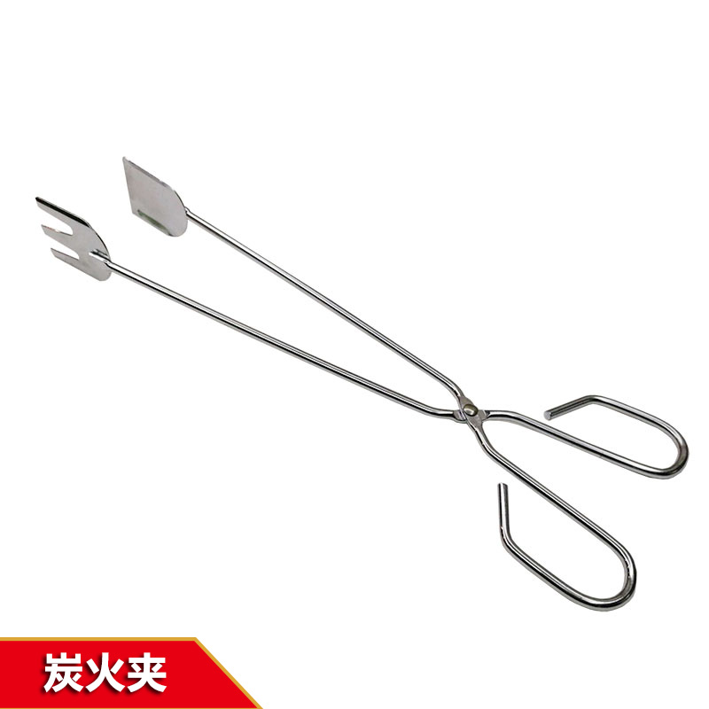 途客 烧烤工具炭火夹子碳夹烧烤钳烧烤配件食物夹木炭夹子烤肉夹炭火