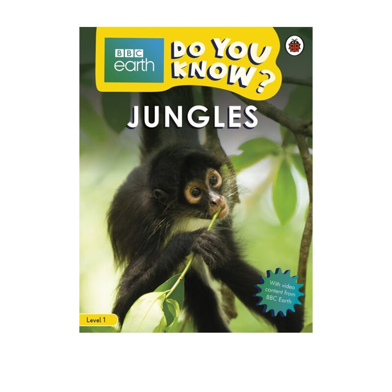 英文原版 bbc earth do you know jungles l1 丛林 stem自然科普百科