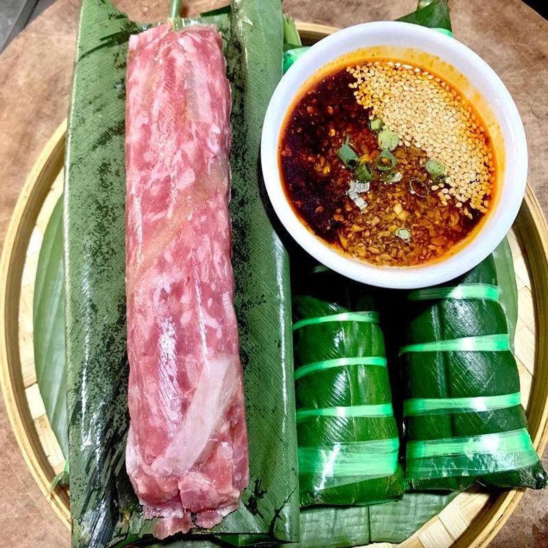 傣族叶子酸肉云南临沧特产耿马傣味手工凉拌小吃下饭菜 佐料 新包装5