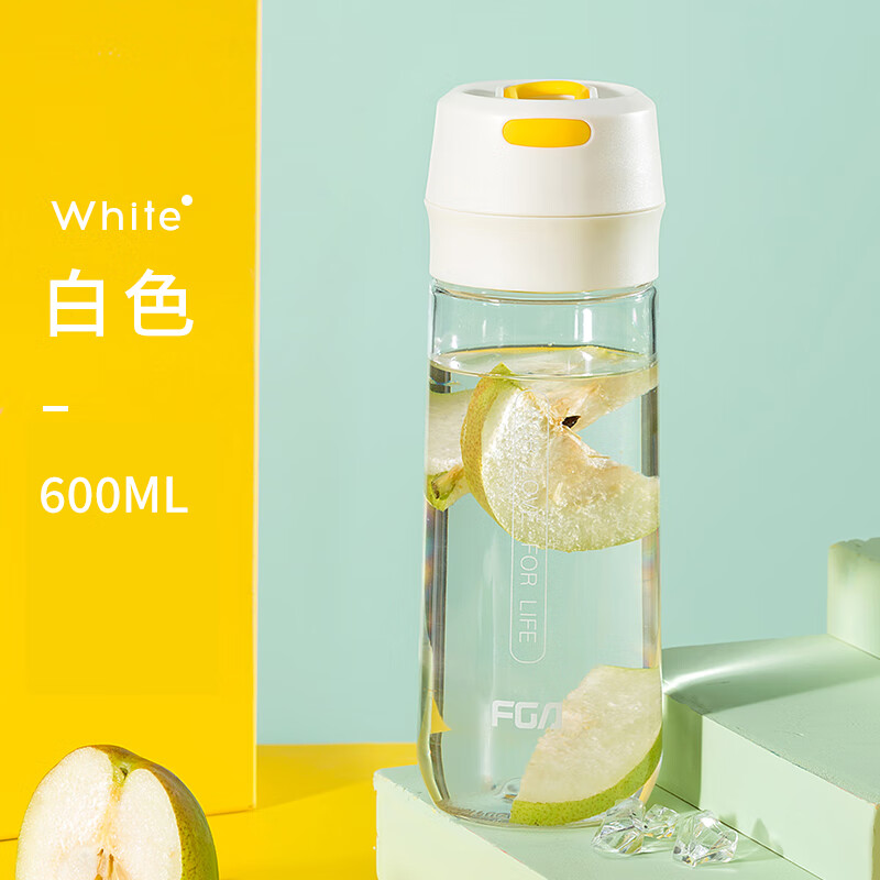 白色【随机两种颜色贴纸】 6ml