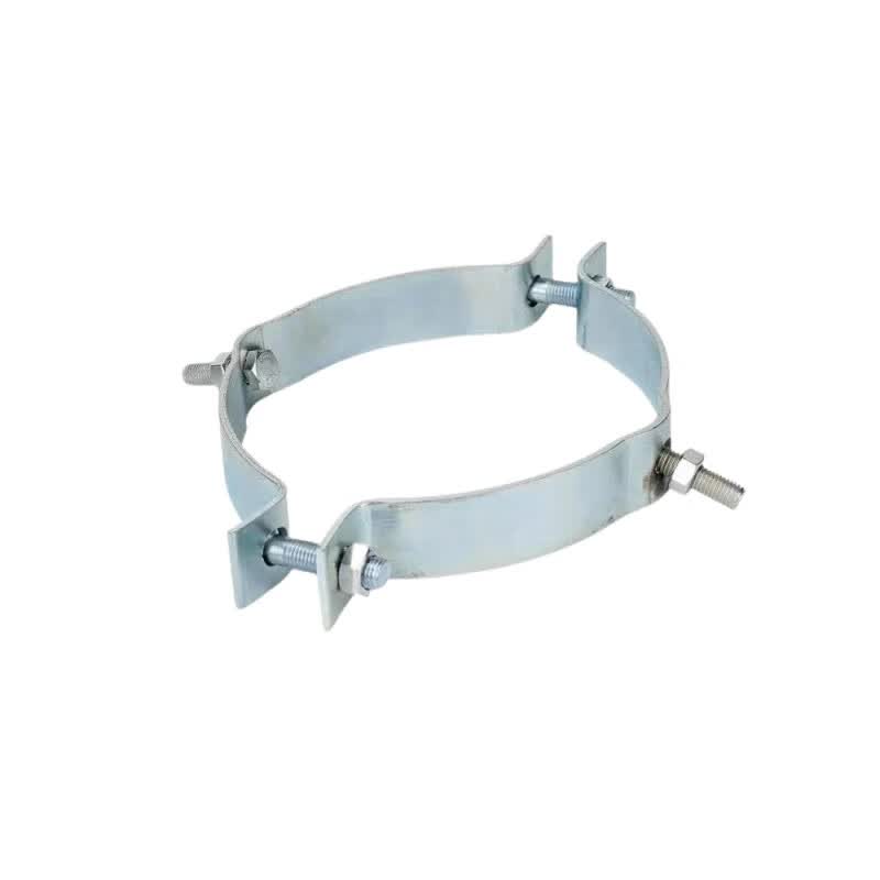 蓉贝特电线杆钢绞线抱箍单吊线抱箍-244×50×8mm 50个装