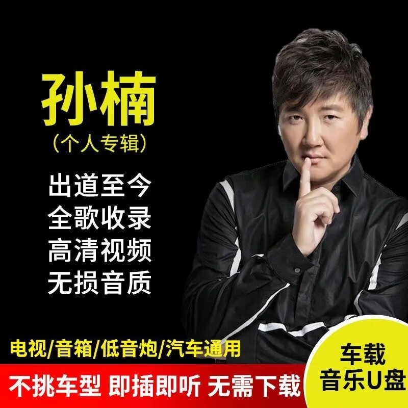 纽曼(newsmy)孙楠歌曲车载音乐u盘全歌收录mp3无损超高音质高清视频mv