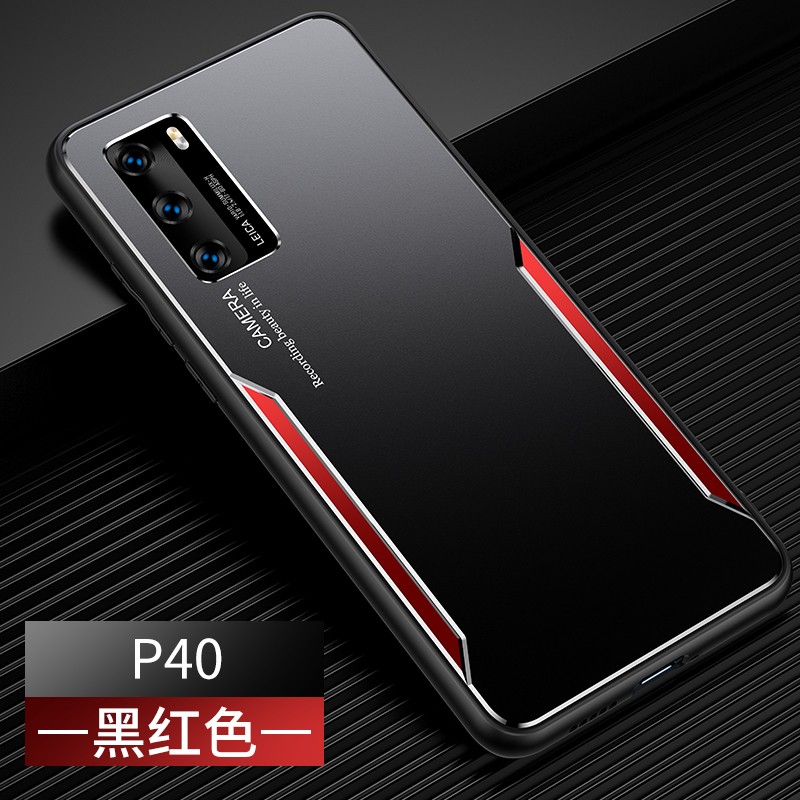 眛音 适用于华为p40pro手机壳超薄磨砂金属5g版p40 pro 游戏散热保护