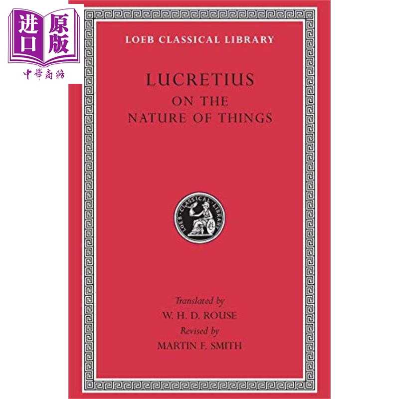卢克莱修 物性论 on the nature of things 英文原版 lucretius