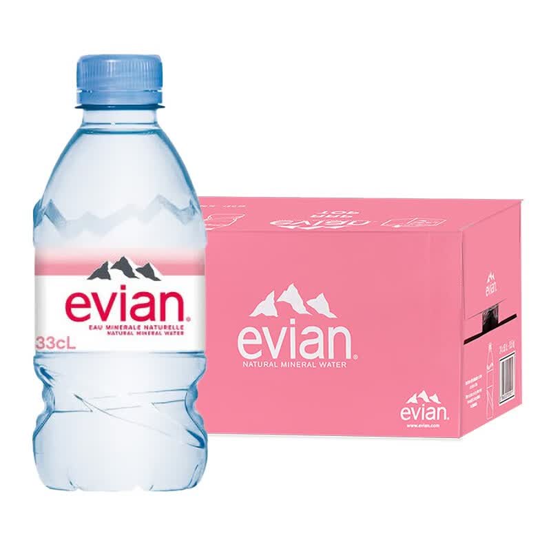 evian依云天然矿泉水雪山冰川水弱碱性水 法国原装进口 整箱装 330ml*24瓶装使用感如何?