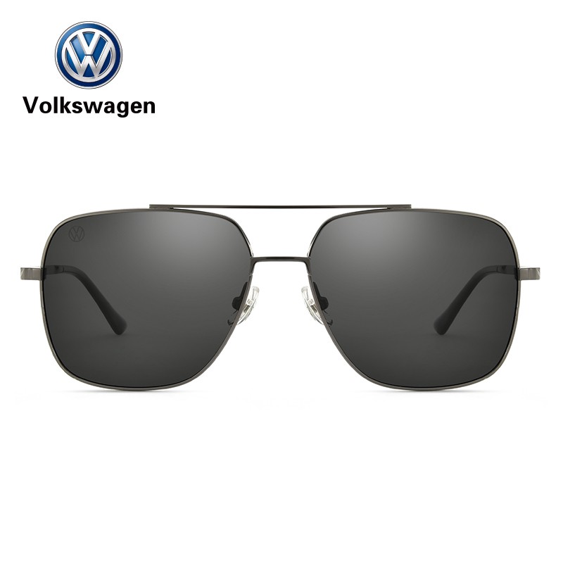 德国大众Volkswagen太阳眼镜男开车时尚墨镜107- C1中枪/灰片