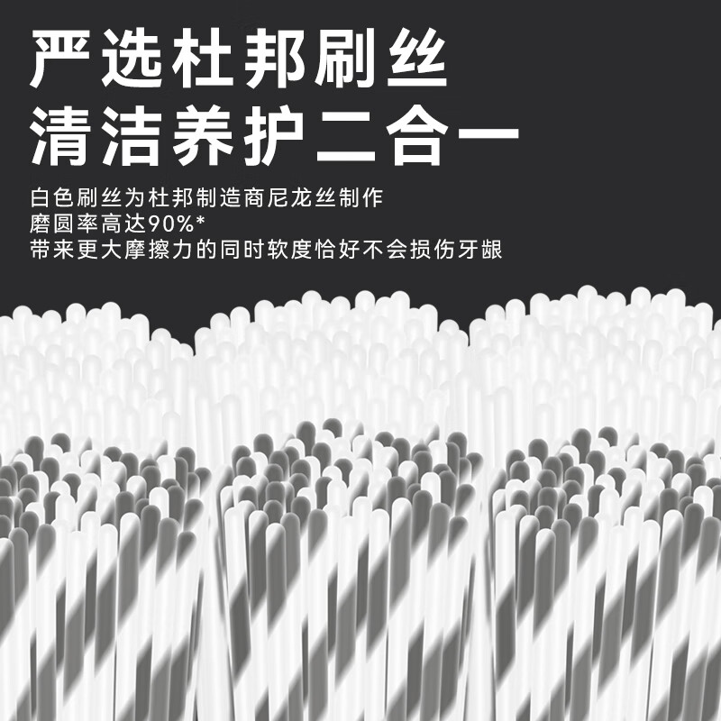 雷治雷治牙刷男士专用高档中硬毛牙刷耐用高密双螺旋平毛去烟渍牙渍 D215A男士牙刷1盒 2支