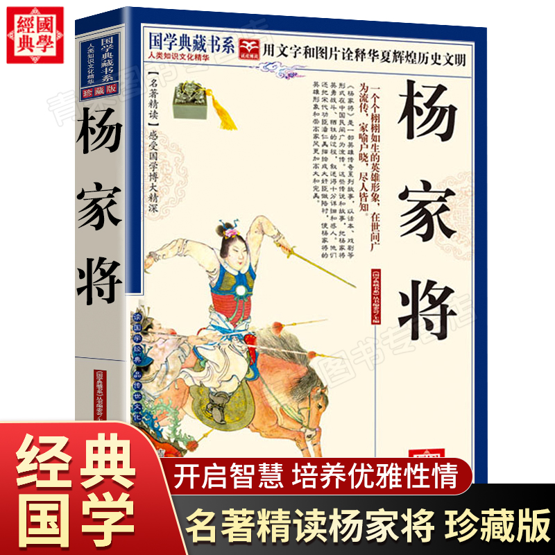 杨家将 国学典藏书系珍藏版 白话文译文解析注释