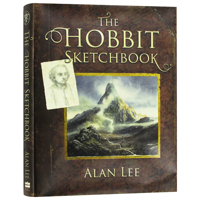 英文原版 霍比特人 素描手稿集 英文版电影设定 插图 概念艺术 艾伦李