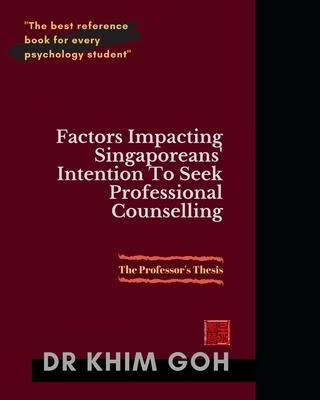 预订the professors thesis: factors impacting singaporeans