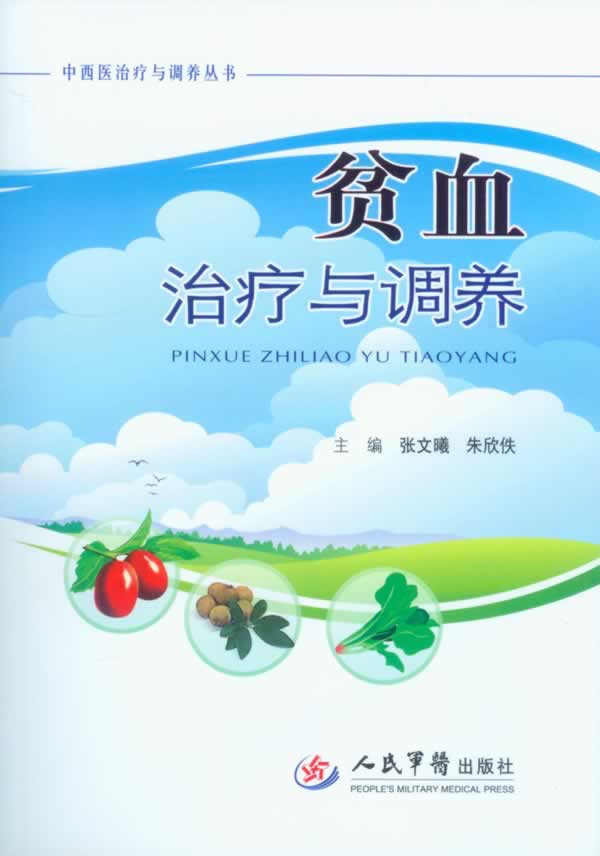贫血治疗与调养【正版图书】