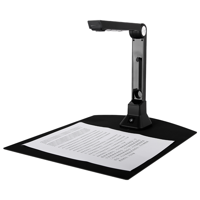 指南者高拍仪高清扫描仪q800a自动对焦800万像素商务办公合同文件快递