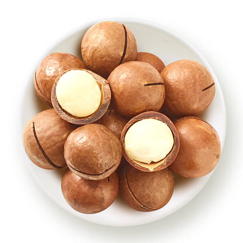 来伊份奶油味夏威夷果休闲零食坚果干果食品小吃 夏威夷果100g*1袋