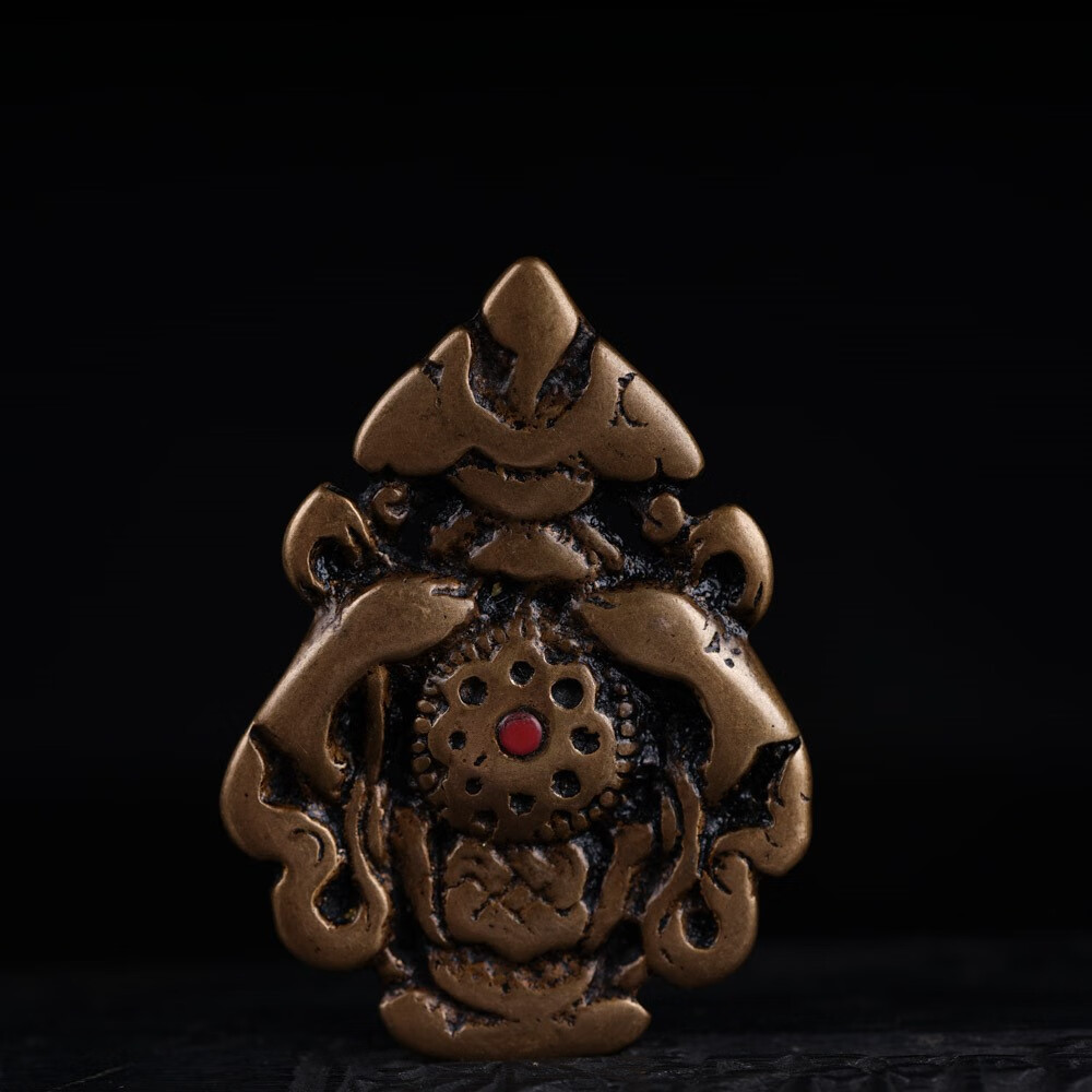 石俞记藏八宝吉祥天铁托甲吊坠挂件八吉祥挂饰 款式2