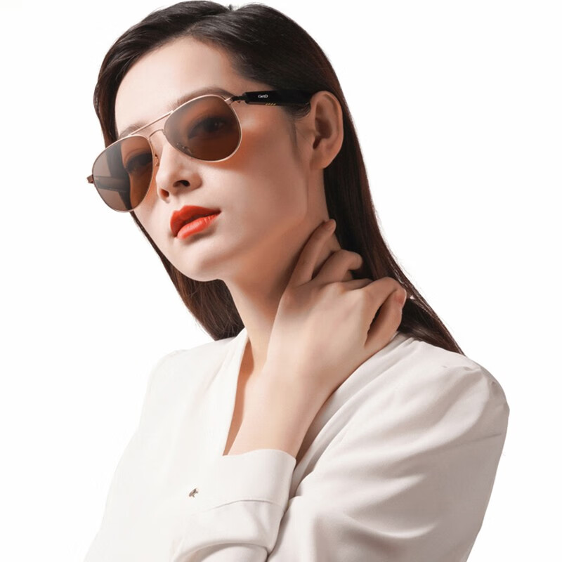 格蝶智能蓝牙UV太阳镜飞行员款蛤蟆镜即时翻译Ai对话开车导航偏光墨镜 充电线