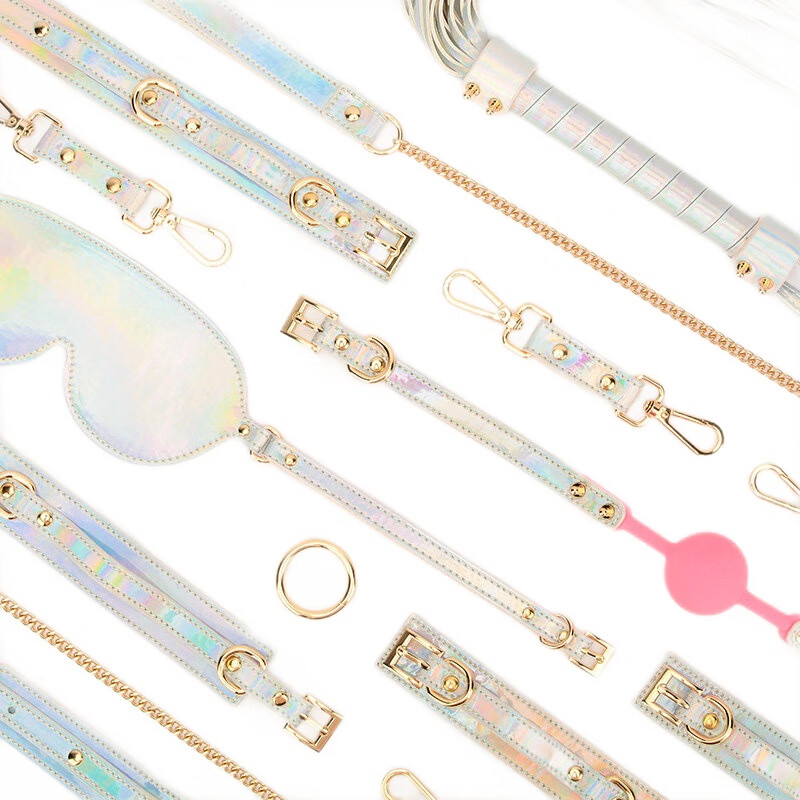 msoul sm萝拉情趣大小款情趣套装sp散拍炫彩七件套收纳袋束缚玩具