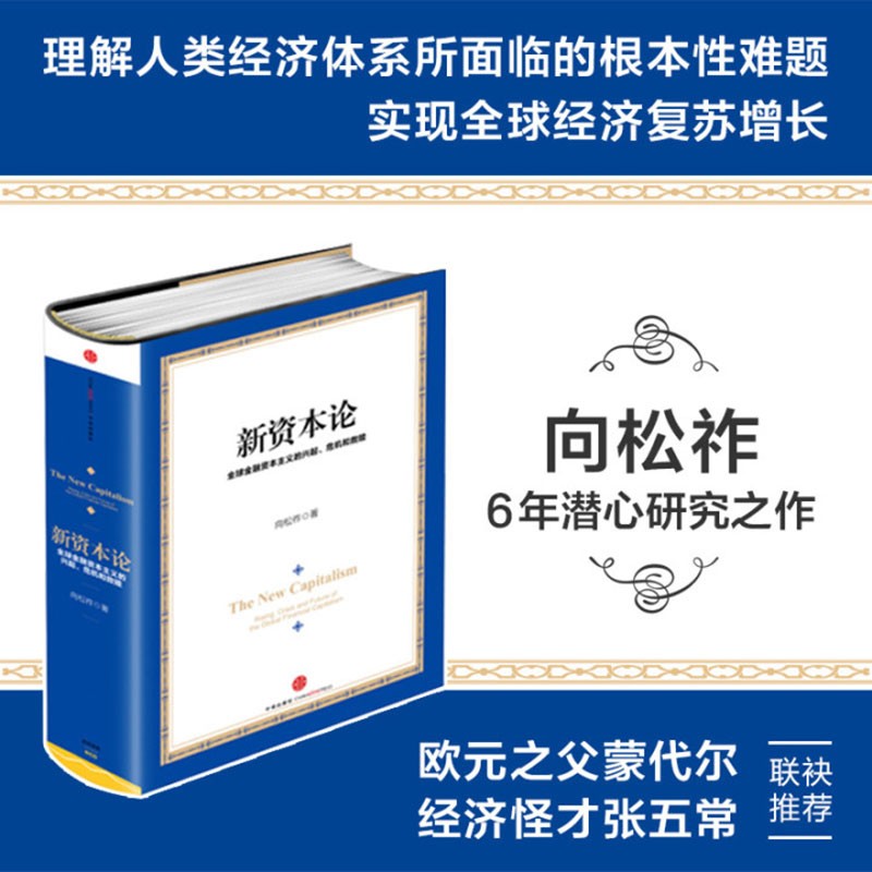 新资本论 全球金融资本主义的兴起  危机和救赎 向松祚 著