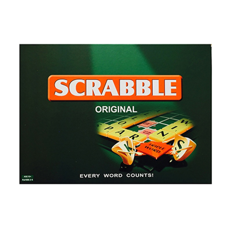 利瑞芬scrabble棋现货 拼词游戏scrabble game棋盘拼字玩具儿童桌游 