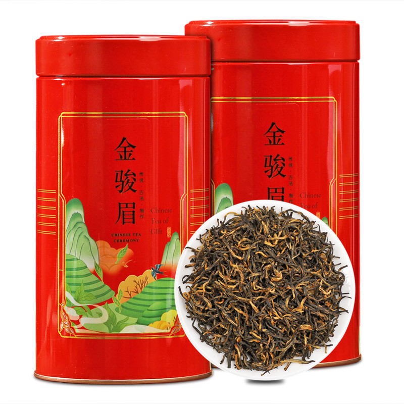 饮矿 武夷红茶金骏眉蜜香型金骏眉品质新茶罐装茶叶礼盒装250g 一级黑芽 一罐250g