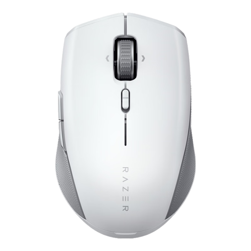 【8成新】雷蛇(Razer)Pro Click Mini便携生产力无线鼠标 电竞游戏鼠标 轻音轻量化鼠标 吃鸡/LOL/CS GO游戏鼠标 白色