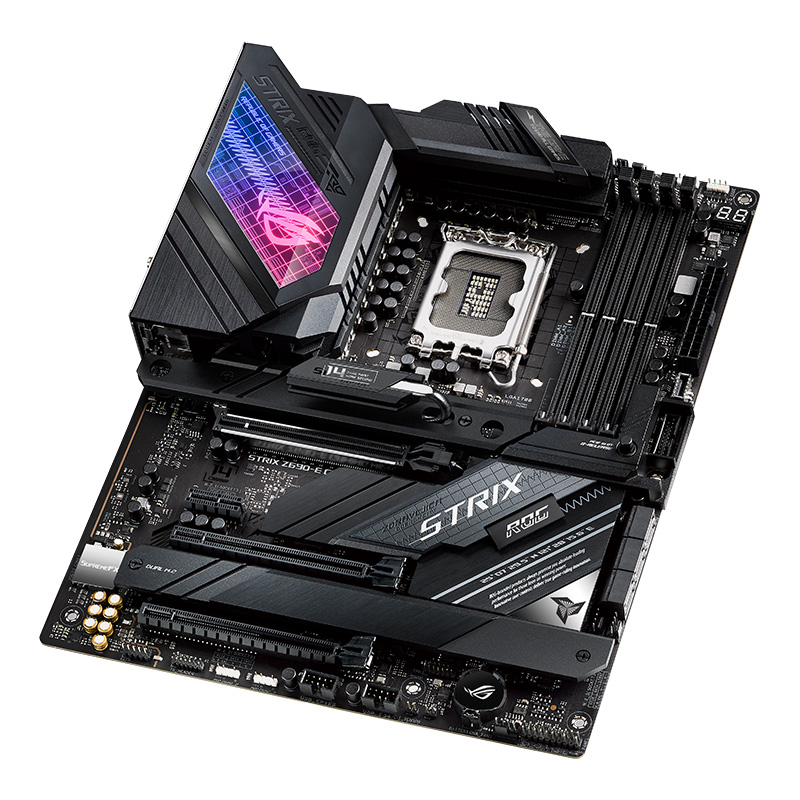 玩家国度 ROG STRIX Z690-E GAMING WIFI主板 支持 内存 DDR5  CPU 12900K/12700K（Intel Z690/LGA 1700）