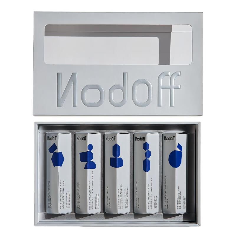 NODOFF船木质调园丁绿叶调香水体验装Q香小样试用1.5ml礼物送女友送男友 5只装 柿子 +船+苔痕+烟鬼+锁链