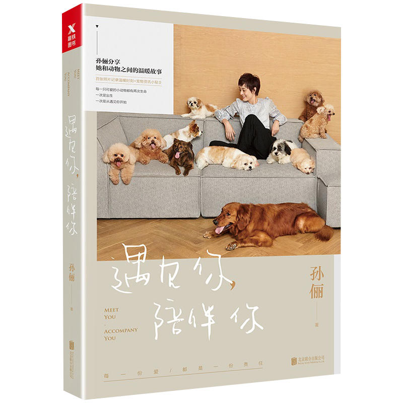 【包邮】青春文学娱乐偶像 遇见你 陪伴你 孙俪著定价68