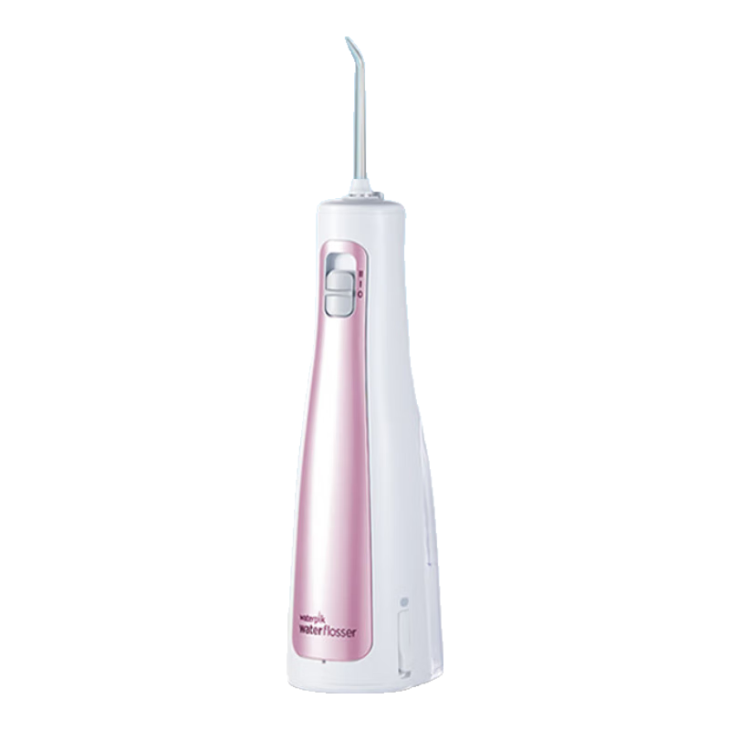 洁碧（Waterpik）冲牙器便携式手持电动洗牙器清洁口腔水牙线洁牙器预防牙结石 全身水洗 极光系列GS5粉 礼物