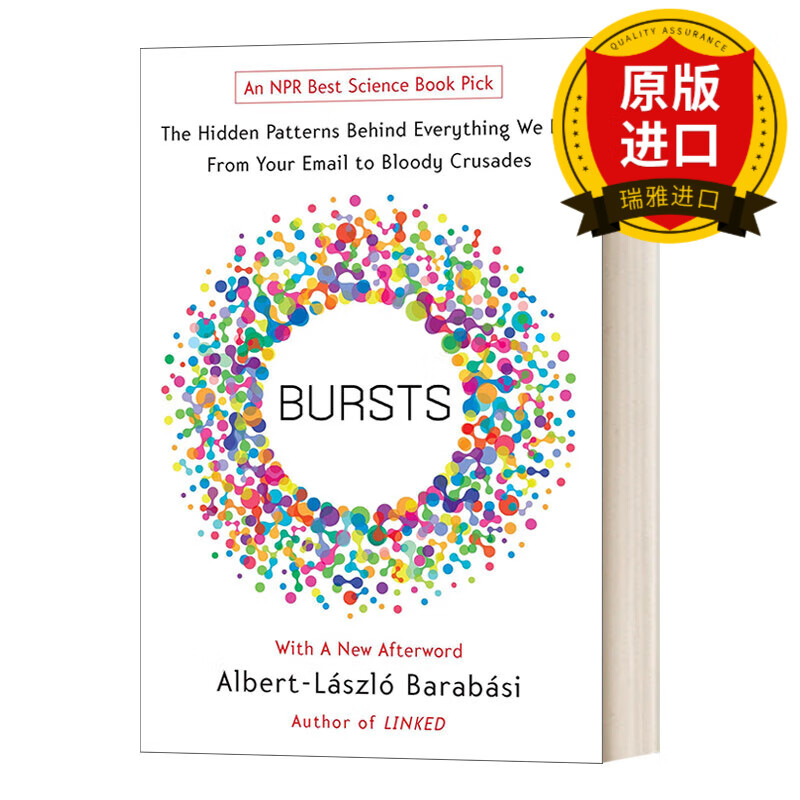 英文原版小说 bursts 爆发 大数据时代预见未来的新思维 albert