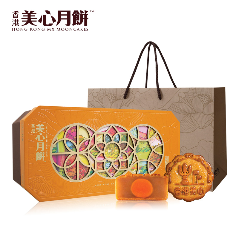 中国香港 美心 Meixin 美心东方之珠月饼礼盒660g