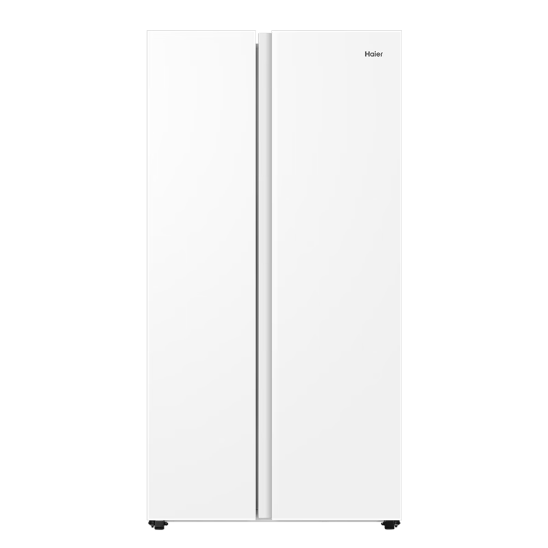 海尔（Haier）【爆款新品】冰箱620升双开门对开门风冷无霜新一级能效双变频大容量冰雪白 冰雪白+双变频一级+黑金净化