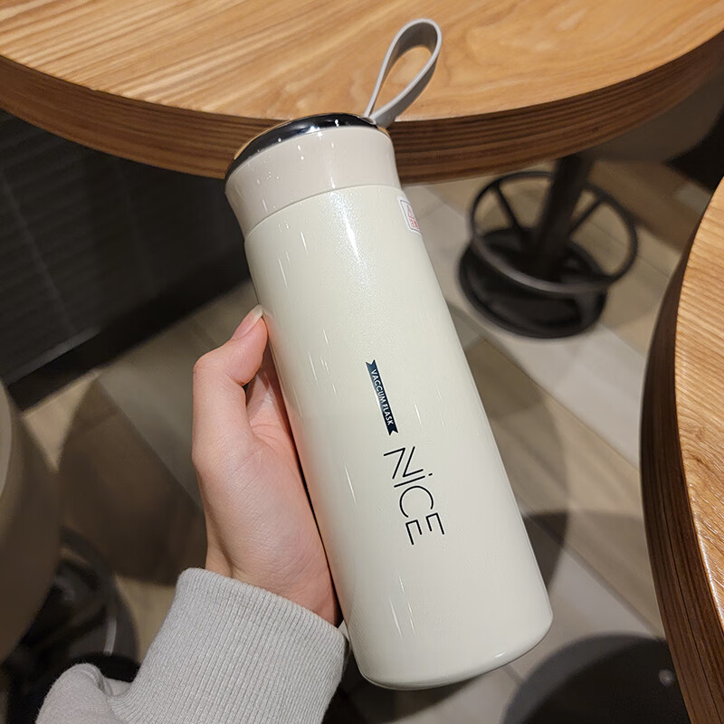 卡贝伯爵儿童直饮杯保温杯情侣女生高颜值304不锈钢水杯学生保温水杯