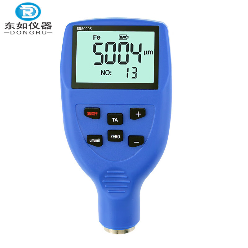 测厚仪大量3pe防腐层防火涂料膜厚仪0-5mm dr5000s磁性(0-5000微米)